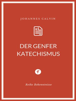 cover image of Der Genfer Katechismus